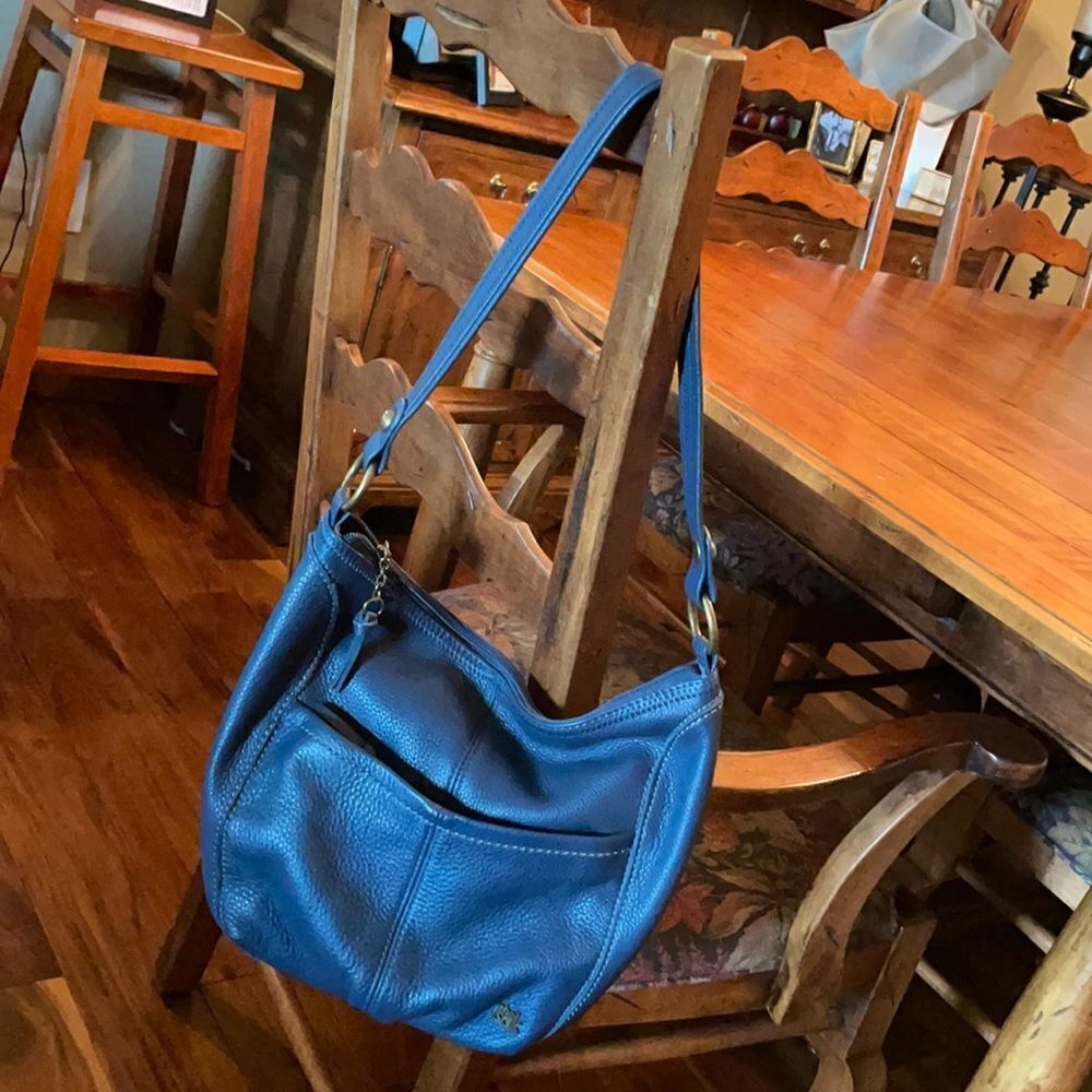 NEW. The Sak Iris Pebble Leather Shoulder Bag